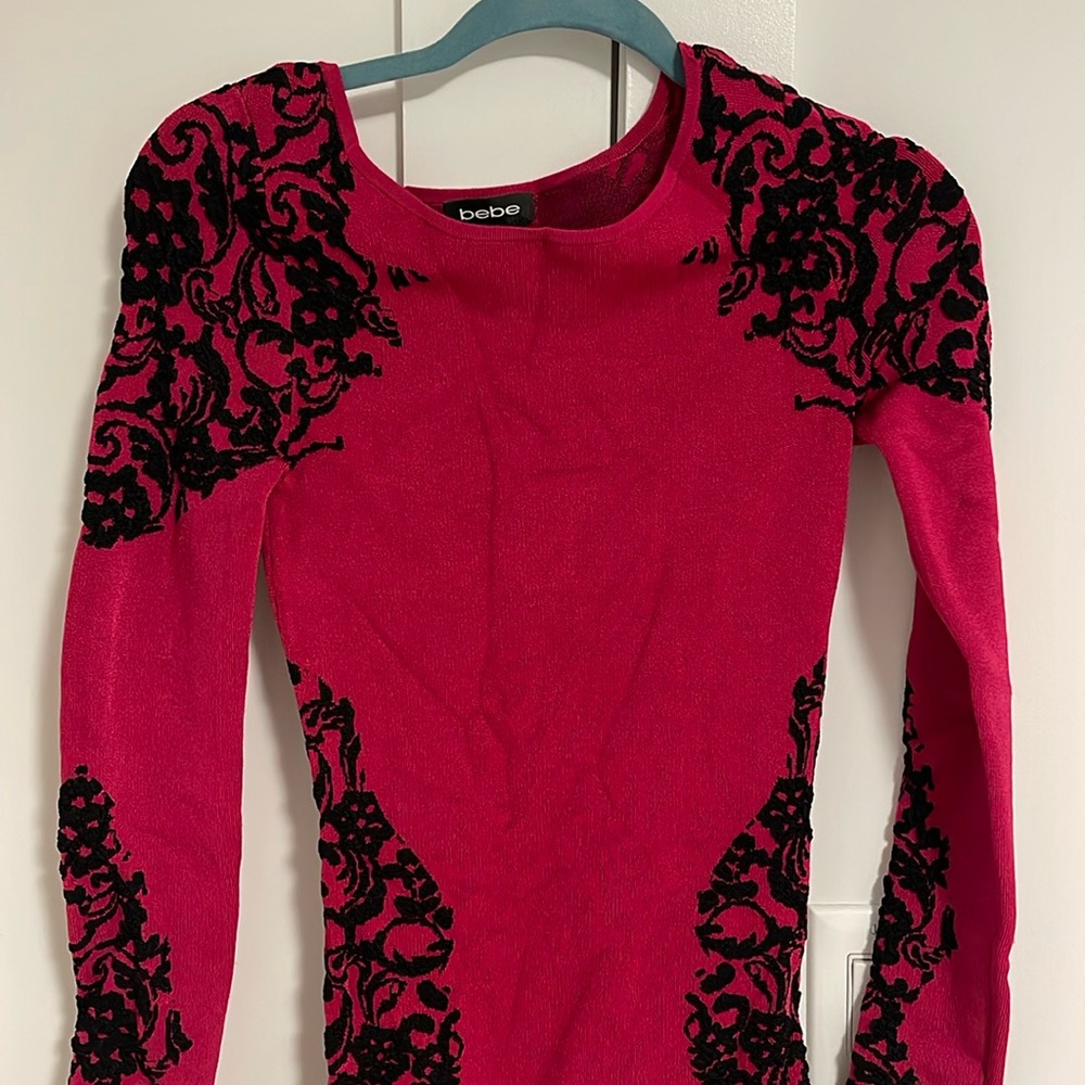Gorgeous red sweater dress
